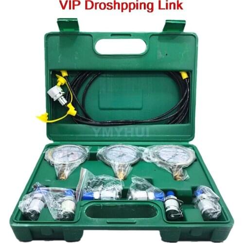 For Excavator hydraulic oil pressure gauge test pressure detector hydraulic system repair pilot pump meter combination meter