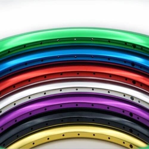 20/24 inch double-layer widened aluminum alloy disc brake rim brake street climbing bicycle rim/wheel 32/36 hole BMX