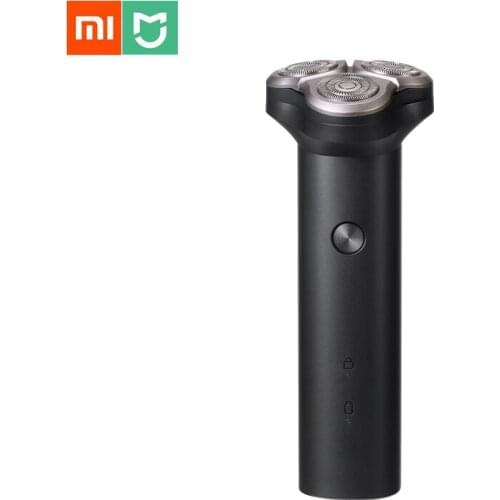 Xiaomi Mijia Electric Shaver Razor Shaving Beard S300 For Men Dry Wet Beard Trimmer Rechargeable washable 3D head Dual Blades