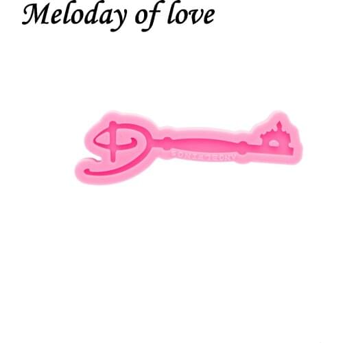 Glossy Silicone Key Resin for Keychain Mold, Epoxy Jewelry Resin Casting Moulds, Clay Molds in Sculpture DY0788