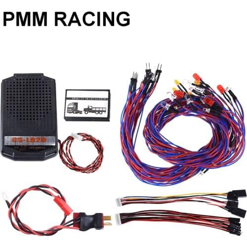 2 In 1 Sound & Light System Group Suit For 1/14 Tamiya RC Truck SCAINA MAN 1/10 Crawler Car Traxxas TRX4 SCX10 Upgrade Parts