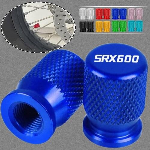 Motorcycle Tire Valve Air Port Stem Cover Cap Plug CNC Aluminum Accessories FOR YAMAHA SRX600 SRX 600 1986 1987 1988 1989
