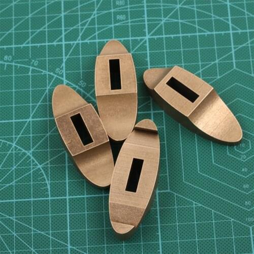 1pc Brass Large Size Knife Handle Guard Protect For Making Diy Tools Hardwares Knife Hand Bolster Embryo Casting Guard Exquisite