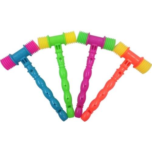 Vocal Knocking Hammer Developing Musical Toy Infant Whistles Musical Instrument Toys for Children Gift Educational Interact Game