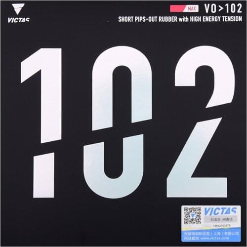 Original Victas Table Tennis Short Pips-out Rubber With High Energy Tension Ping Pong Racket Rubbers