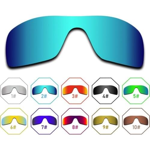 Polarized Replacement Lenses for Batwolf Frame - Many Colors Anti-reflective Anti-water Anti-scratch