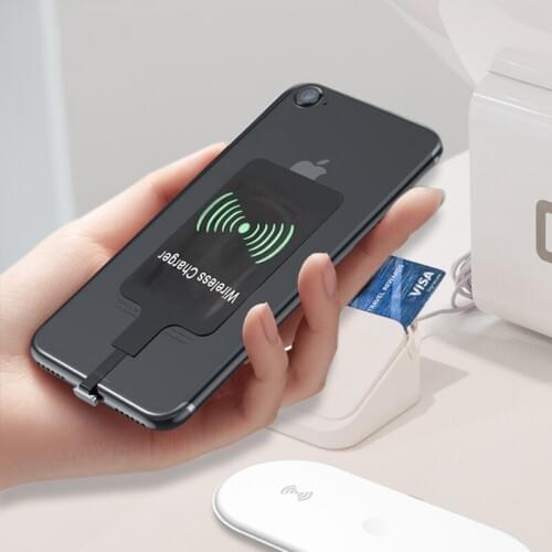 Universal 5W Wireless Charging Receiver Adapter Module for Samsung Xiaomi Huawei Micro USB Type C for iPhone 7 6s 6 Plus 5 SE 5S