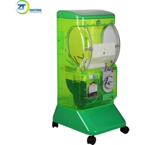 High quality Zhutong coin operated toy capsule vending machine surprise egg dispenser