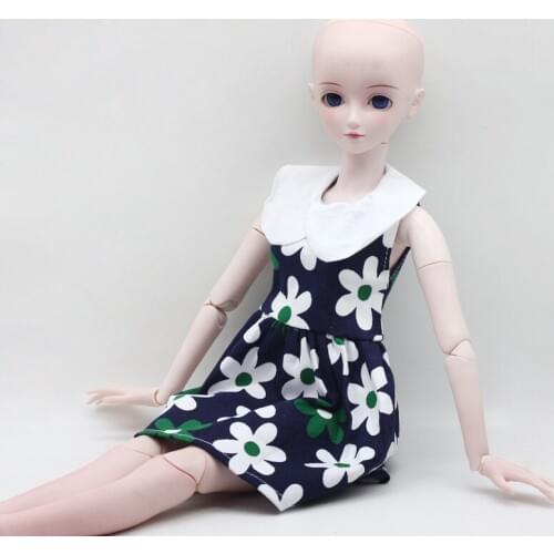 Flower Skirt for 1/3 60cm BJD Dolls Sweet Clothes Dress Pastoral Style Clothing Holiday Skirt DIY AccessorY Elegant Costume Toys