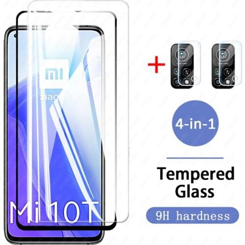 Tempered Glass for Xiaomi Mi 10T Pro Glass Xiomi 10Tpro Mi10T Lite 10 T Light Screen Protector Safety Armor Protective Film