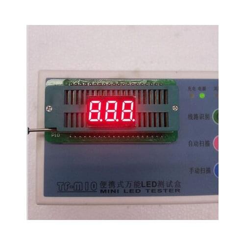 10pcs X 0.36inch 3digits red 8 segment led display 3361AS/3361BS