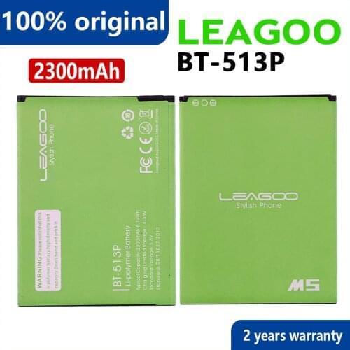 100% Original 2300mAh BT513P Phone Battery For LEAGOO M5 High quality Batteries With Tracking Number