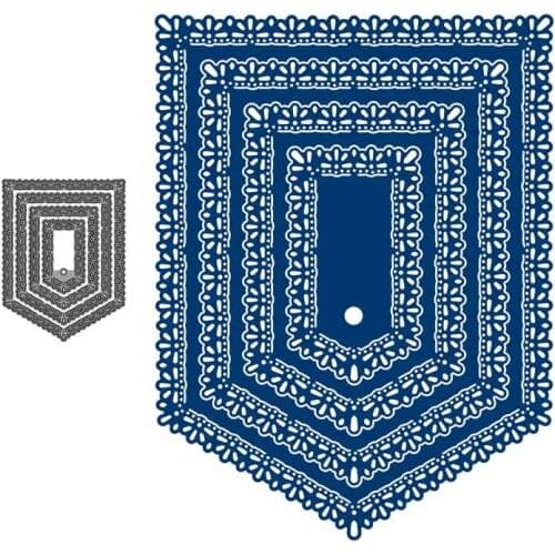 2021 Cutting Die Foliage Star Butterfly Frame Greeting Card Scrapbooking Mold Paper DIY Postcard Album Handcraft Embossing Mold