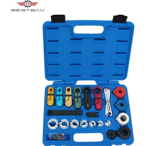 22 Pc Fuel Air Conditioning A C Transmission Line Disconnect Oil Cooler Tool set
