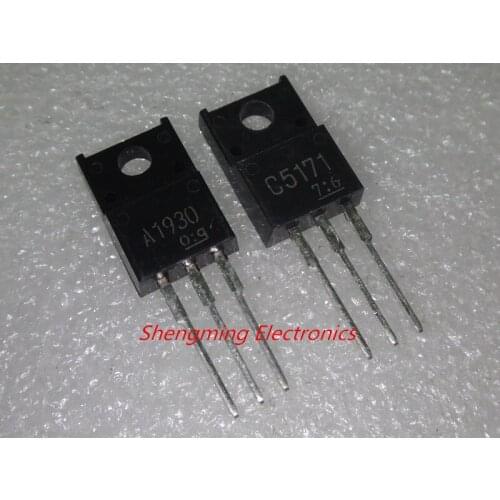 5pairs (5PCS 2SA1930 + 5PCS 2SC5171) A1930 / C5171 Transistor Original 10pcs