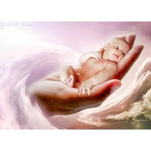 Diamond Embroidery Diy Diamond Painting Cross Stitch Kits Diamond Mosaic Hand care baby Full Square Diamond Embroider RS172