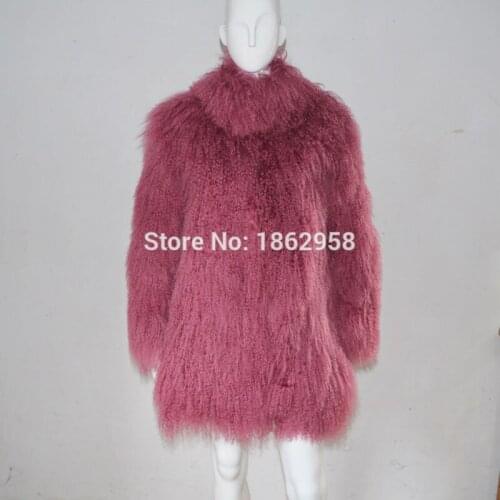 Brangdy Fur Coats With Collar