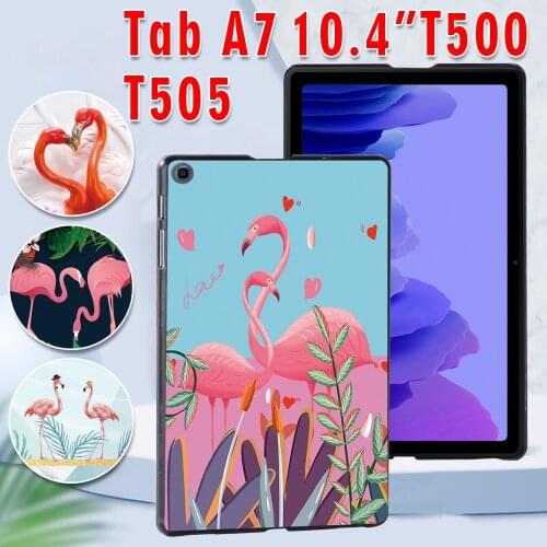 Tablet Case for Samsung Galaxy Tab A7 10.4 Inch SM-T500/SM-T505 Plastic New Tablet Hard Shell Cover Case T500 T505