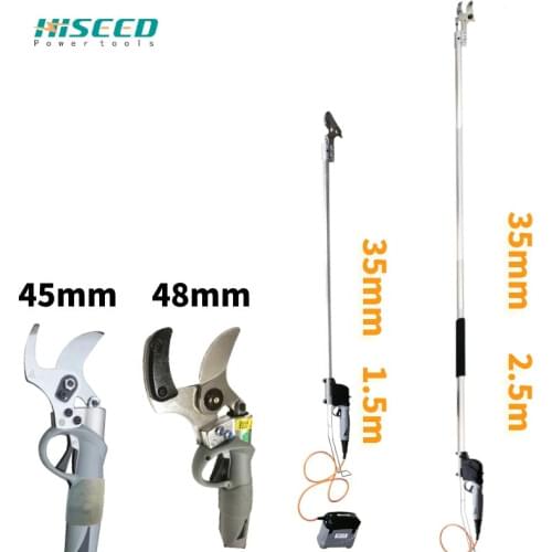 45mm cutting electric pruning scissor double cutting length, double cutting height