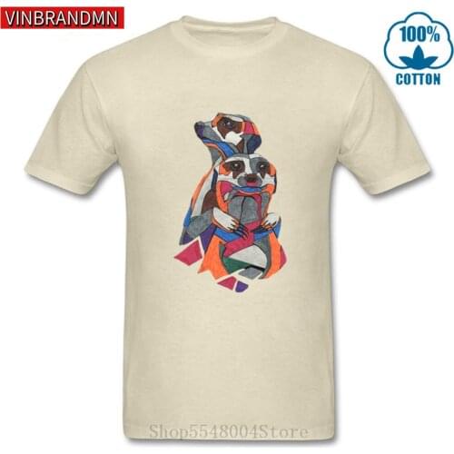 Brand tshirt Cute Meerkats Animal printed T-shirt Men Kawaii Meerkats T Shirt women Tee Shirt Couples Tee Tops His& Her Clothing