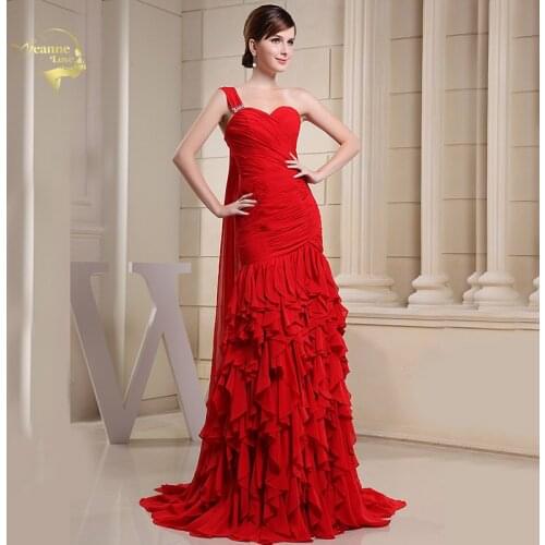Jeanne Love Womens One Shoulder Evening Dresses