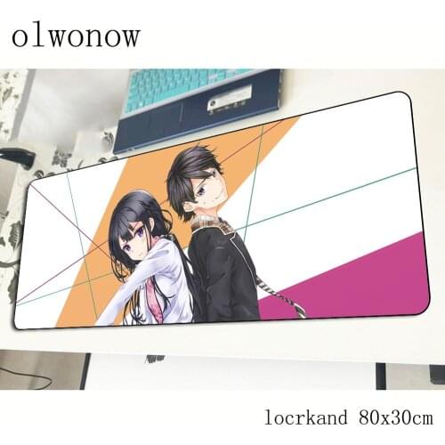 Masamune-kuns Revenge pad mouse gamer mouse pad 800x300x2mm padmouse Birthday present mousepad ergonomic gadget office desk mat