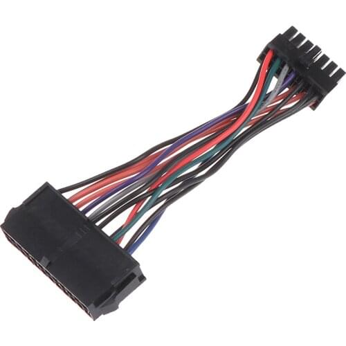 Hot sale 1pc 15cm power supply cable cord atx 24 pin to 14 pin adapter cable for lenovo