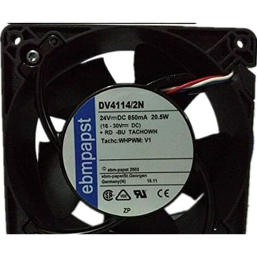 Dv4114/2n 4-Wire Original Genuine 24V 20.5w high-end Equipment axial Fan