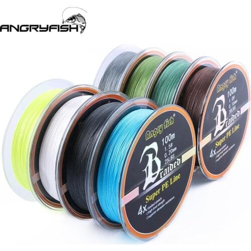 Fishing line Diominate PE Line 4 Braided 100m/109yd Super Strong Fishing Line 10LB-80LB Black