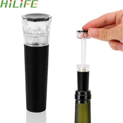 Vacuum wine Stopper Reusable Sealing Bottle Cap Bar Tools Wine Corks Bottle Stoppers Red Wine Retain Freshness