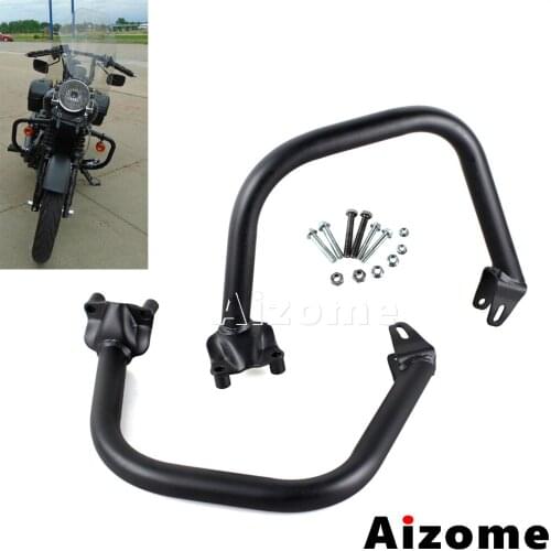1 Set Motorcycle Engine Guard Black Highway Crash Bar For Harley Street 500 750 2015 2016 2017