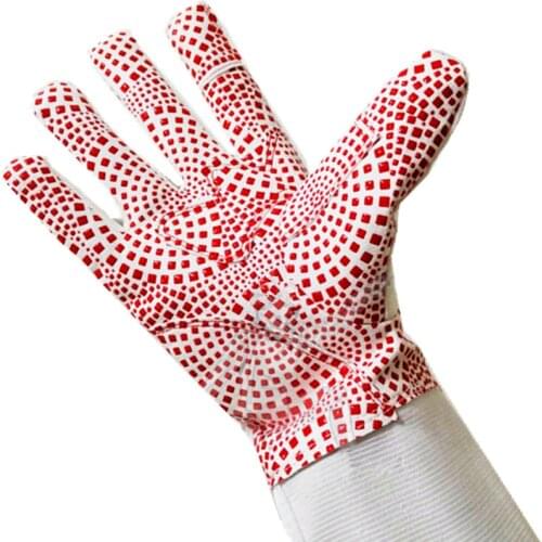 Fencing gears, 3-weapon fencing gloves, anti-slip silicone particle fencing glove, good quality and competitive price