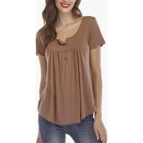 2021 Women Summer V Neck Short Sleeve T Shirt Loose Sexy Camiseta Feminina T Shirts Female Plus Size Long Style Tops