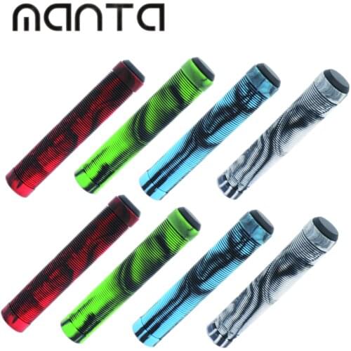 1Pair 170mm Pro Stunt Scooter Grips BMX Grips Soft Bike Grips Handlebar Grips Anti-Slip Bicycle Grips
