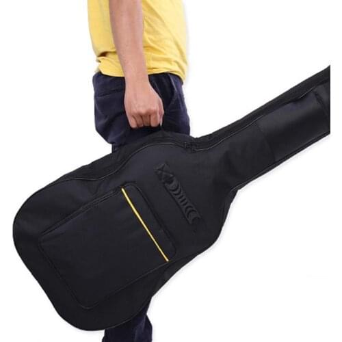 40/41 Inch Guitar Bag Carry Case Backpack Oxford Acoustic Folk Guitar Gig Bag Cover with Double Shoulder Straps