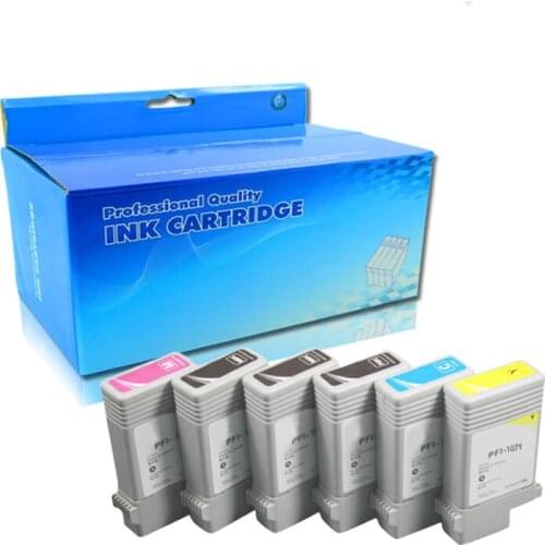6pack Compatible Ink cartridges for Canon iPF670 iPF680 iPF685 iPF780 printer inkjet / PFI-107 Ink 130ml