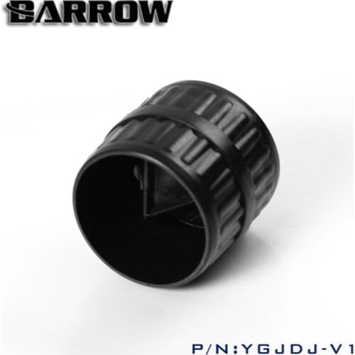 Barrow Watercooling YGJDJ-V1 Mouth of acrylic/PETG Hard Tube Hard Pipe Smoother Computer Water Cooling System Use Black And Red