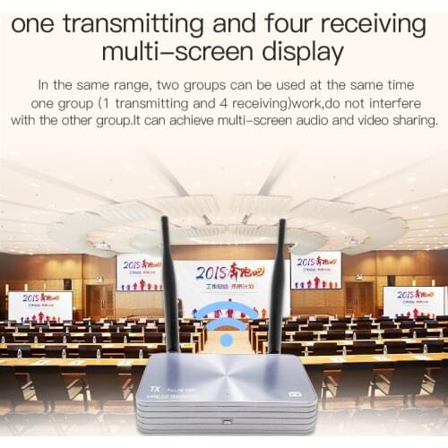 PX 500m wireless HDMI transmitter and receiver Full HD 1080P Extender for video Chromecast airplay to TV/Projector --IR support