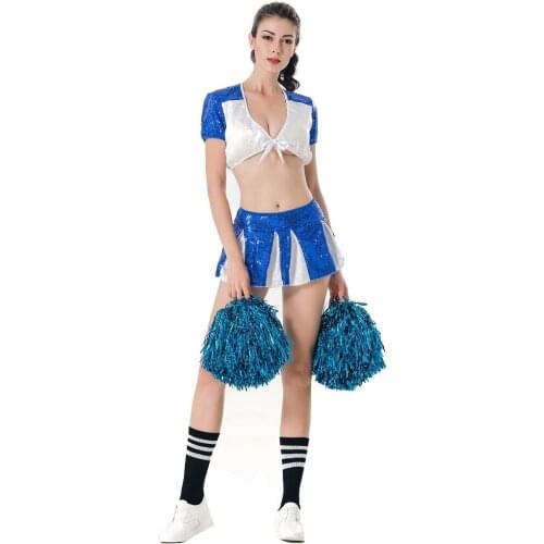 Cheerleader Costume Schoolgirl Lingerie Dirndl School Girl Sexy Costumes Women Cosplay Halloween Disfraz Mujer Sexy