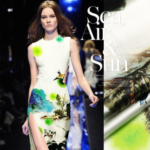 CNUM SP772 Pure Silk/ Jiangnan Series /Silk Fabric 93%Silk 7%Spandex Elastic/ Width 1.15yd Length1.15yd Thickness 19mm/ Unit: PC