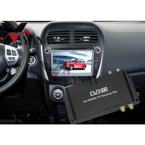 HD DVB-T2(H.264) 4 tuner Digital TV receiver antenna tuner receiver box car dvb t2 USB HDMI 4 Mobility Chip