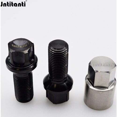 Titanium alloy auto parts anti-theft bolt