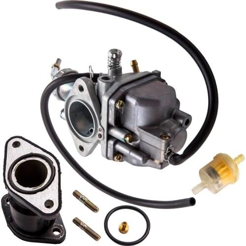 Carburetor & Intake Manifold for Yamaha Breeze 125 YFA1 1989-2004 Grizzly 125 YFM125G 2004-2013 4BD141010000 4KD141010200