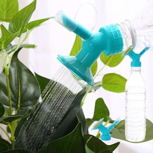 Potted Plant Watering Tool Can Garden 2in1 Plastic Sprinkler Nozzle Watering Cans Sprinkler For Waterers Bottle Garden Tool