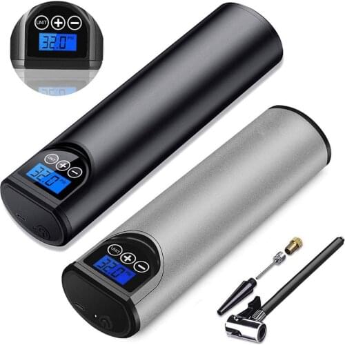 Car Tire Pump Mini Cordless Portable Automobile Air Pump Vehicle Emergency Intelligent Inflator Quick Filling Air Pump For Car