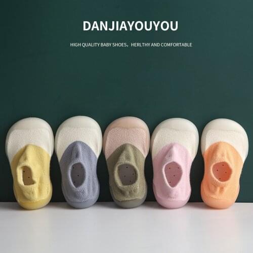 Baby Sock Shoes Nonslip Floor Socks Shoes High Socks Keep Warm Baby Girl Soft Rubber Sole Shoes Baby Toddler Sock Shoes