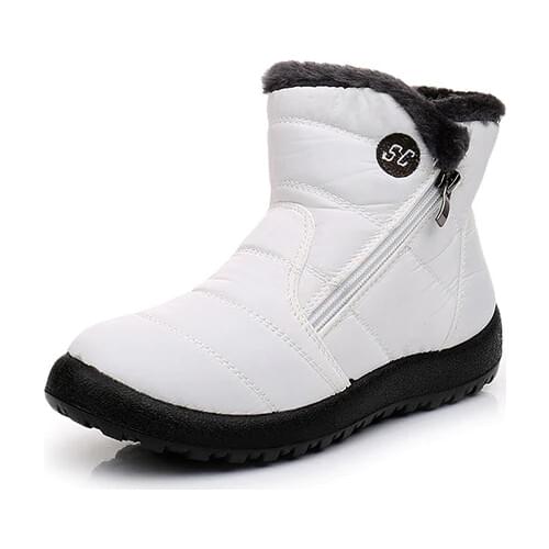 New Women Boots Winter Snow Boots Waterproof Warm Plush Ankle Boots For Women Winter Boots Shoes Woman Booties Female 42- 43