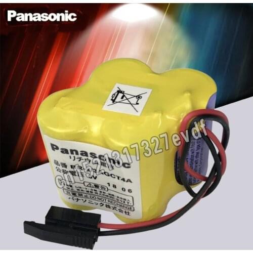 Panasonic Original BR-2/3AGCT4A 6v battery PLC BR-2/3AGCT4A lithium-ion batteries Black belt hook plug