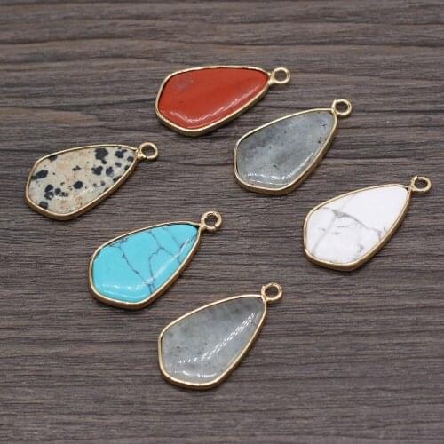 Natural stone pendant semi-precious stone bag phnom penh exquisite charms for jewelry making DIY necklace bracelet accessories