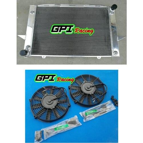 GPI Radiator +FAN 93-97 FOR Volvo 850 2.4L 98-04 C70 2007 V70 AT Turbo 2.3 2.5 L5
